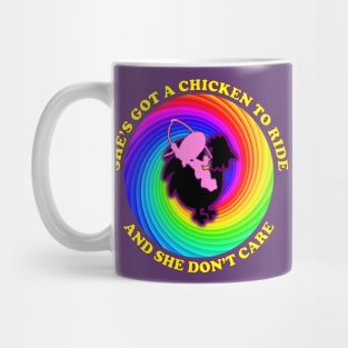 She's Got A Chicken To Ride And She Don't Care Mug